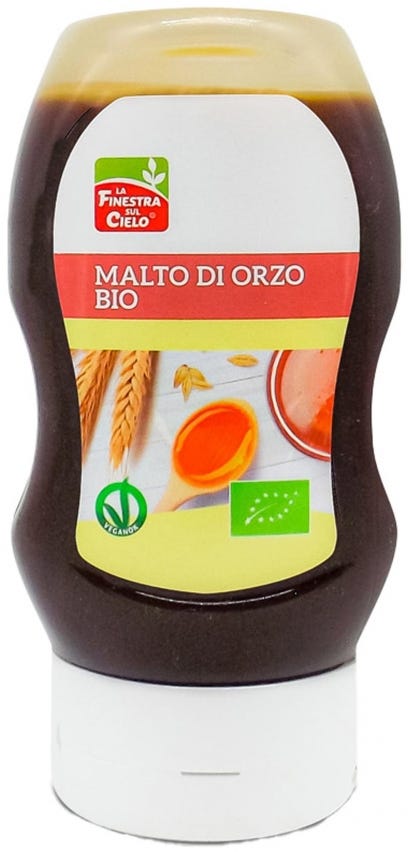 Malto di orzo in squeezer