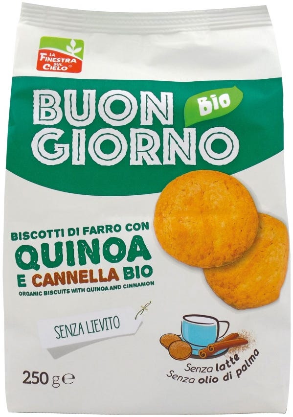 Biscotti di farro con quinoa e cannella