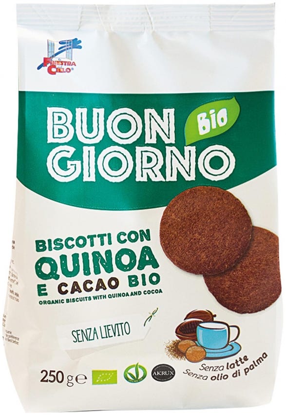 Biscotti di grano duro Cappelli con quinoa e cacao