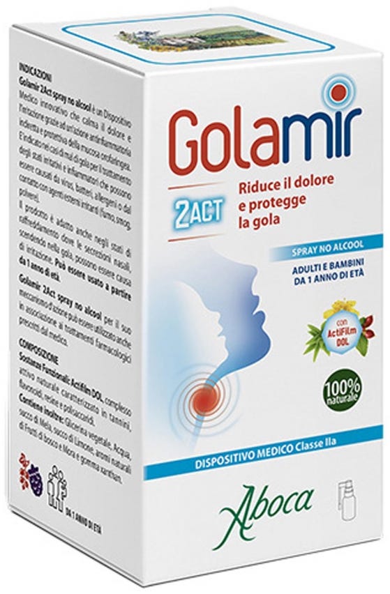 Golamir 2 act spray no alcool