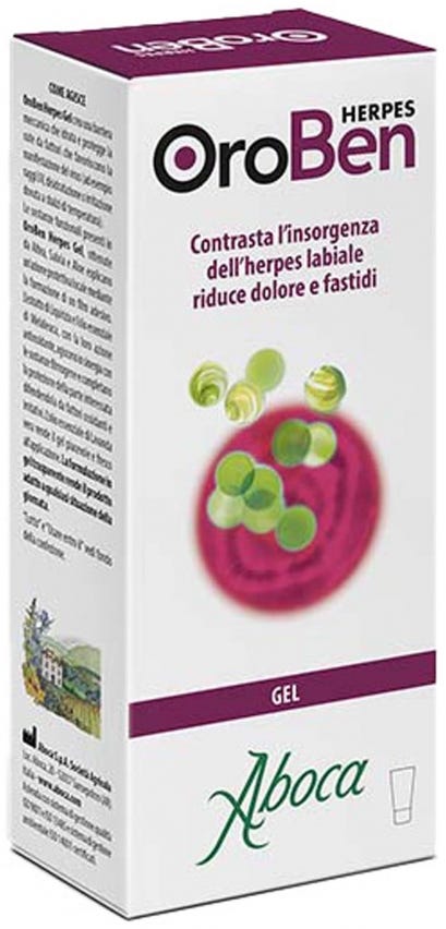 Oroben herpes gel