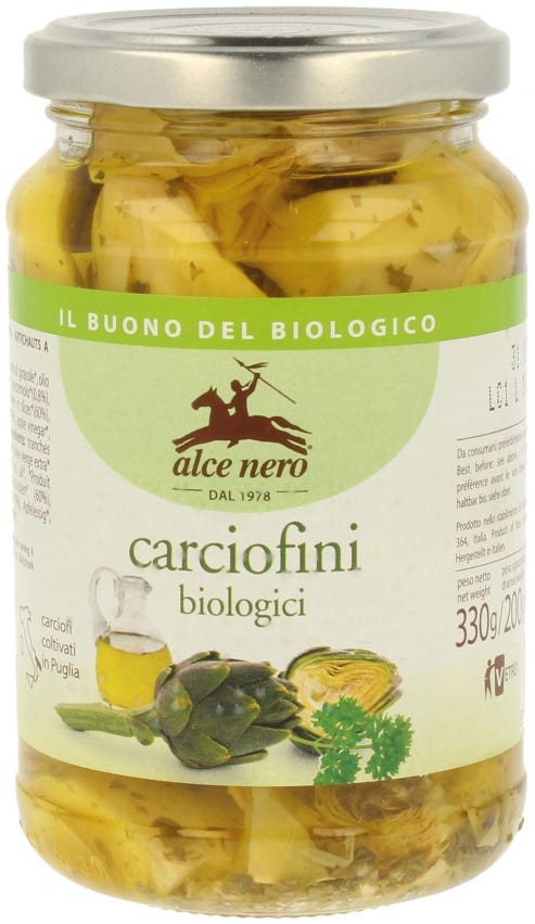Carciofini in olio extra vergine d’oliva