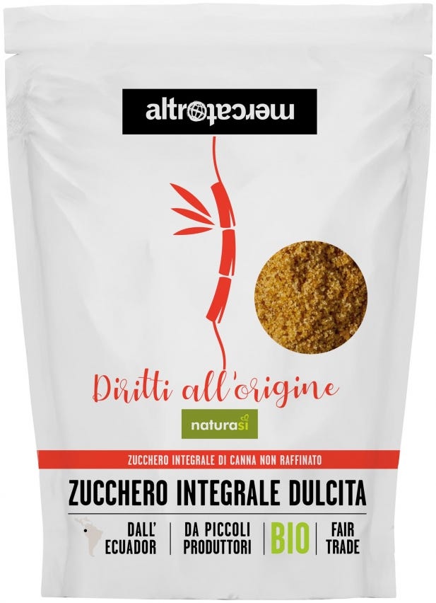 Zucchero integrale di canna Dulcita