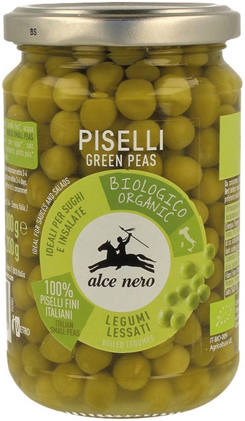Piselli lessati