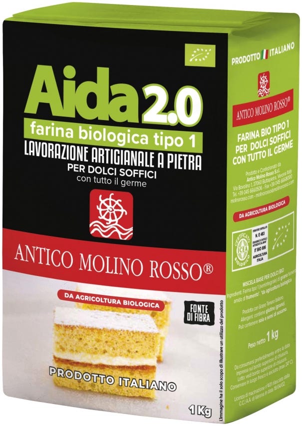 Miscela semintegrale per dolci Aida