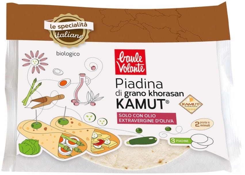 Piadina di grano khorasan Kamut®