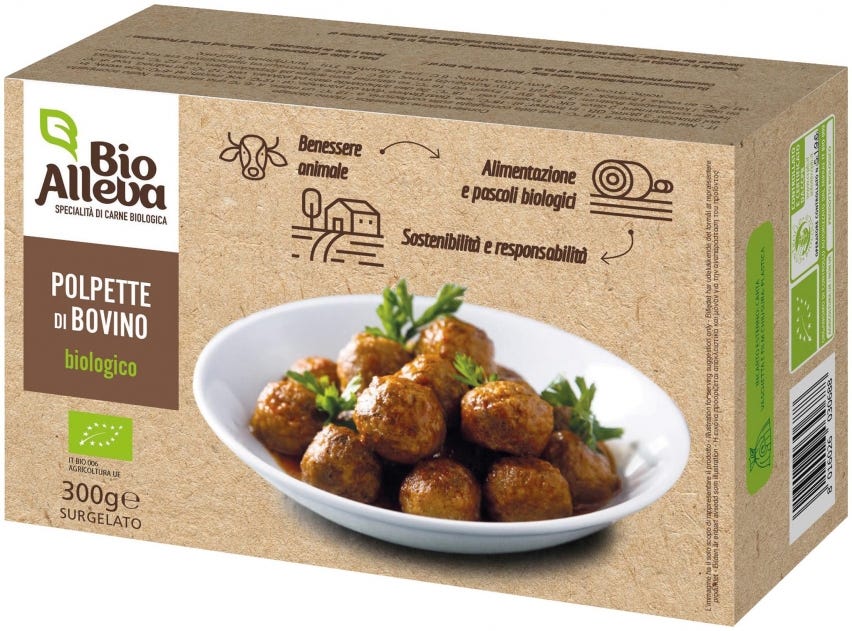 Polpette di Bovino surgelate