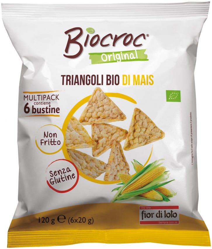 Triangoli snack di mais multipack