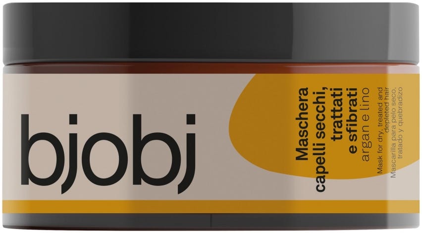 Maschera capelli argan e lino