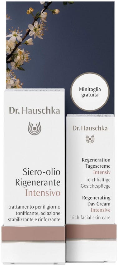 On-pack siero olio + crema viso rigenerante