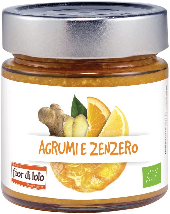 Composta agrumi e zenzero