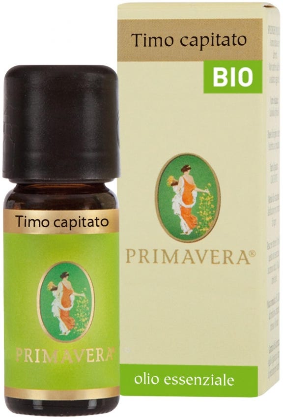 Olio essenziale di timo capitato