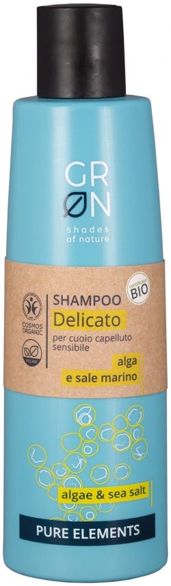 Shampoo delicato con alga e sale marino Pure Elements