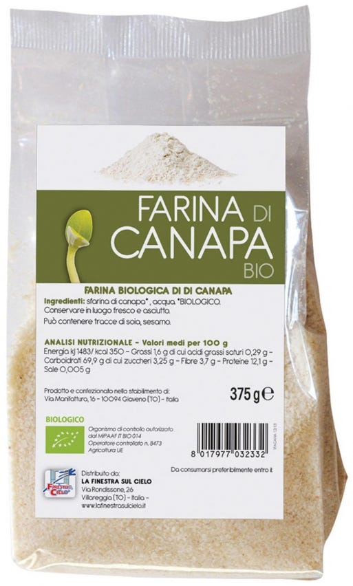 Farina di canapa