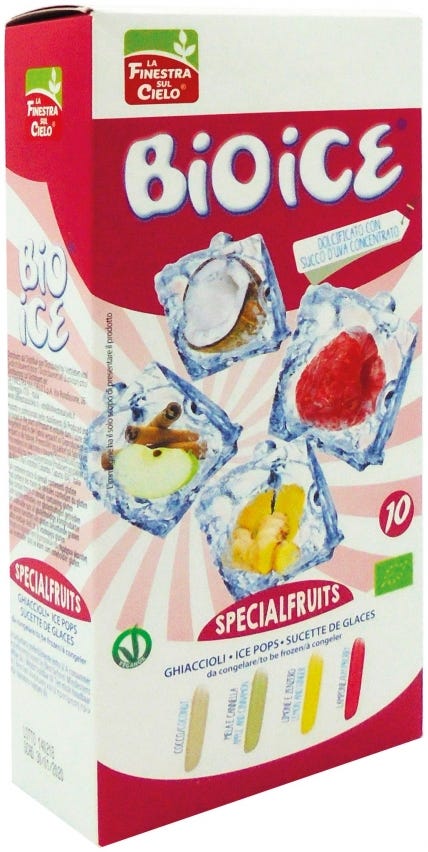 Preparato per ghiaccioli Bio Ice Special Fruits
