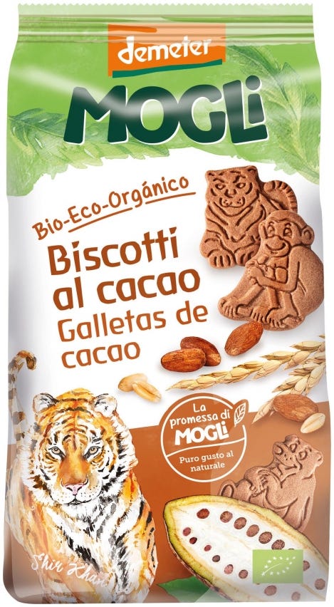 Biscotti farro e frumento al cacao