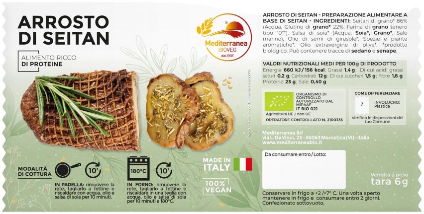 Seitan arrosto
