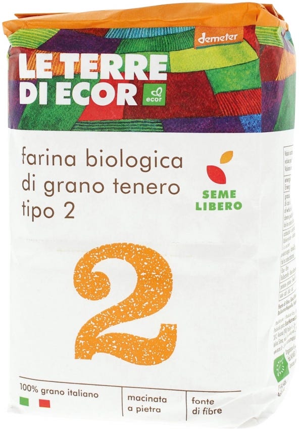 Farina biodinamica di grano tenero tipo 2