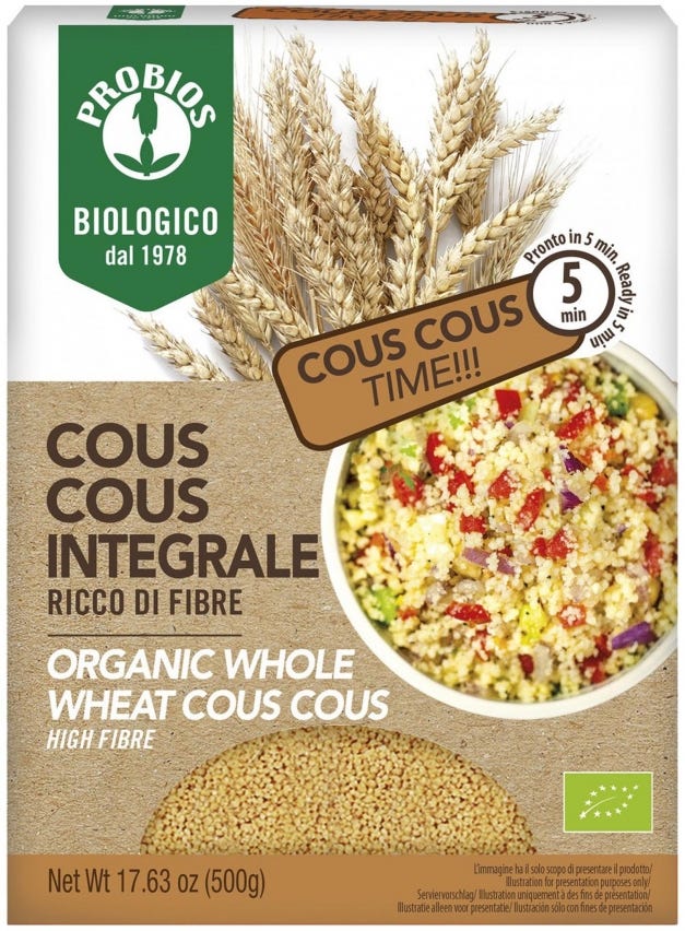 Cous cous integrale