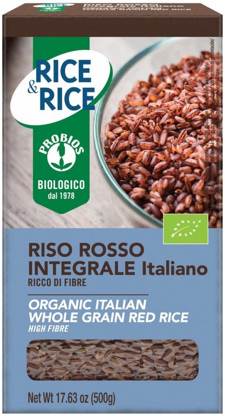 Riso rosso integrale Rice & Rice