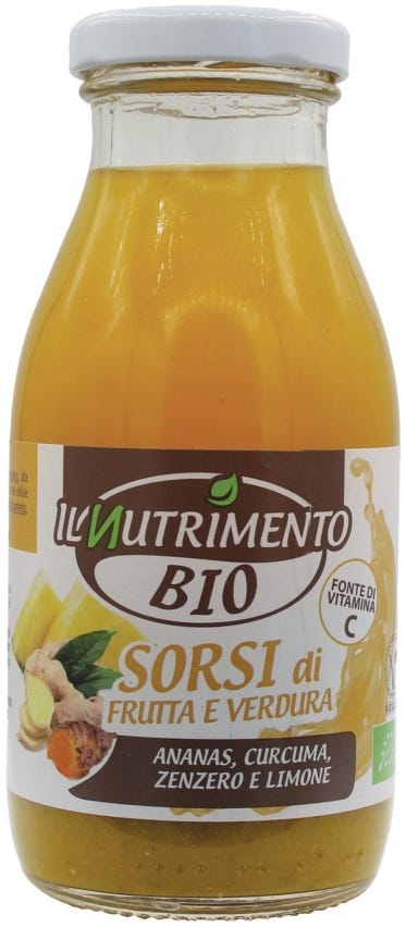 Smoothie all’ananas curcuma e zenzero