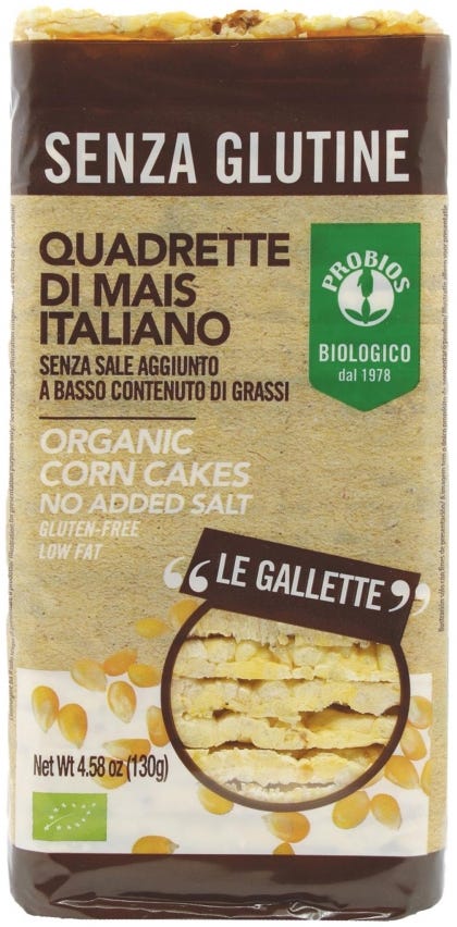 Quadrette di mais Italiano