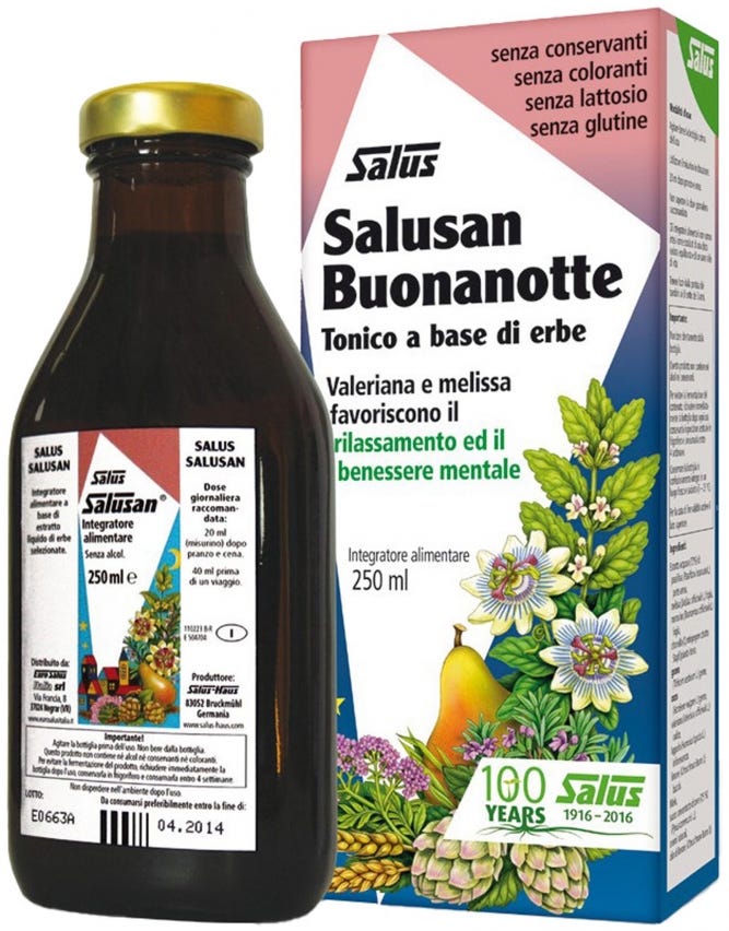 Salusan-tonikum sciroppo