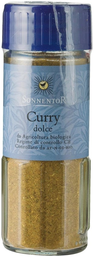 Curry dolce in vaso