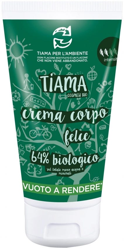 Crema corpo Felce