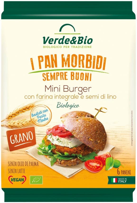 Mini burger con farina integrale e semi di lino