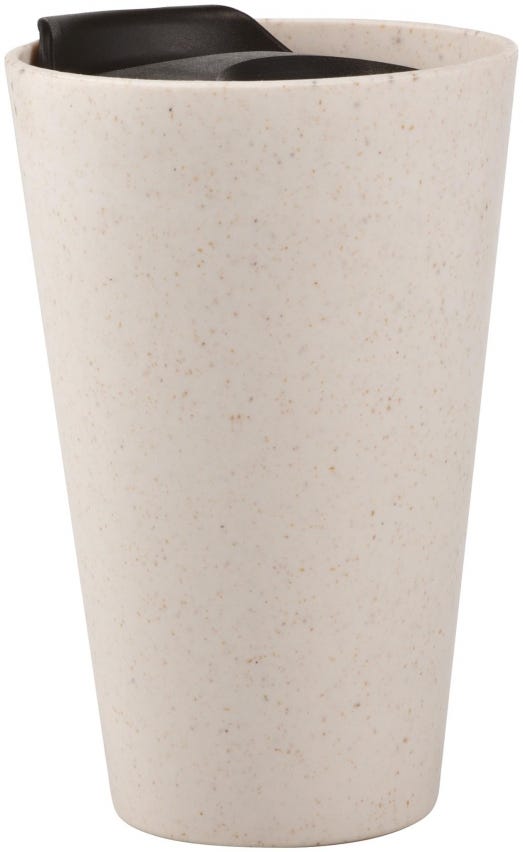 Travel mug Naturelle con tappo in plastica