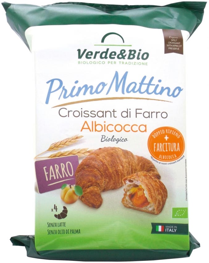 Croissant di farro all’albicocca Primo Mattino