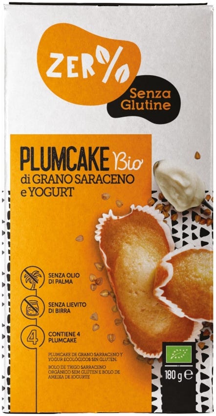 Plumcake di grano saraceno e yogurt