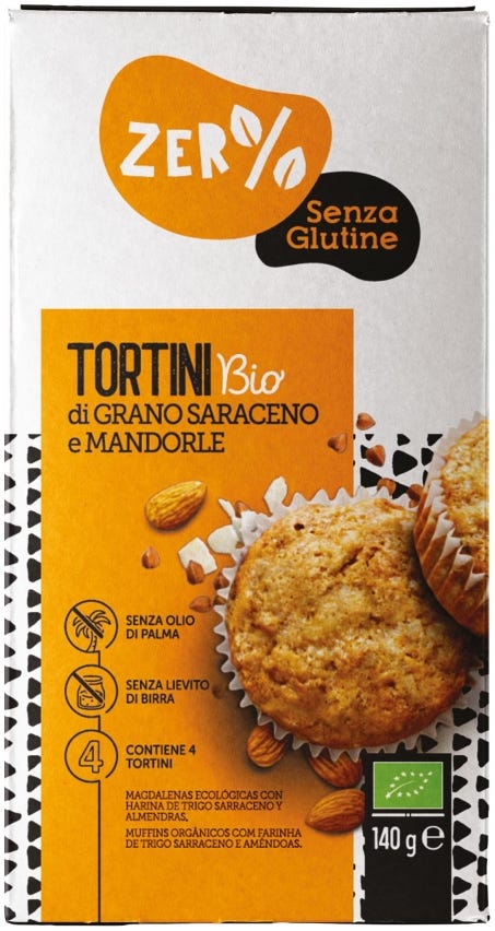 Tortini di grano saraceno e mandorle