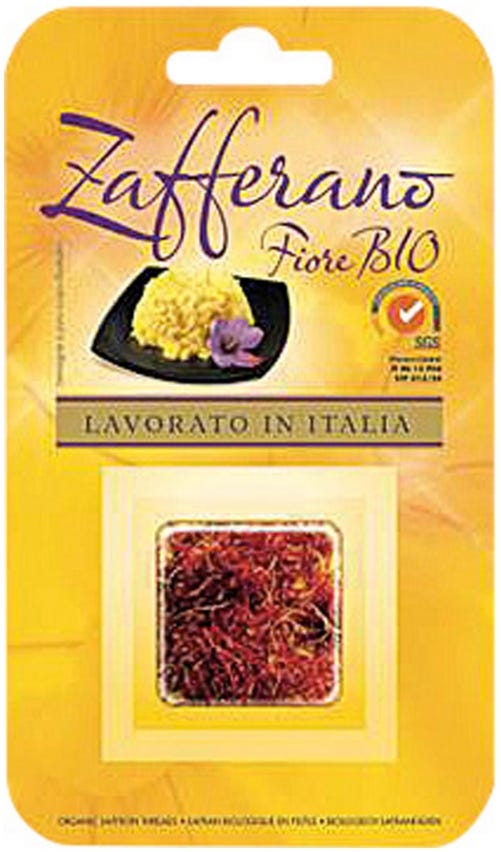Zafferano in pistilli