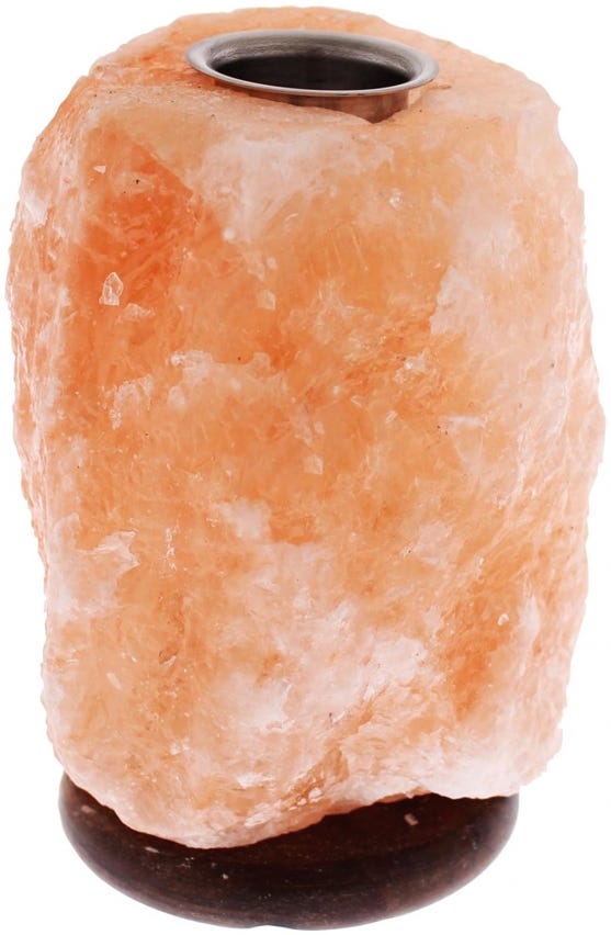 Diffusore di essenze sale rosa dell’Himalaya