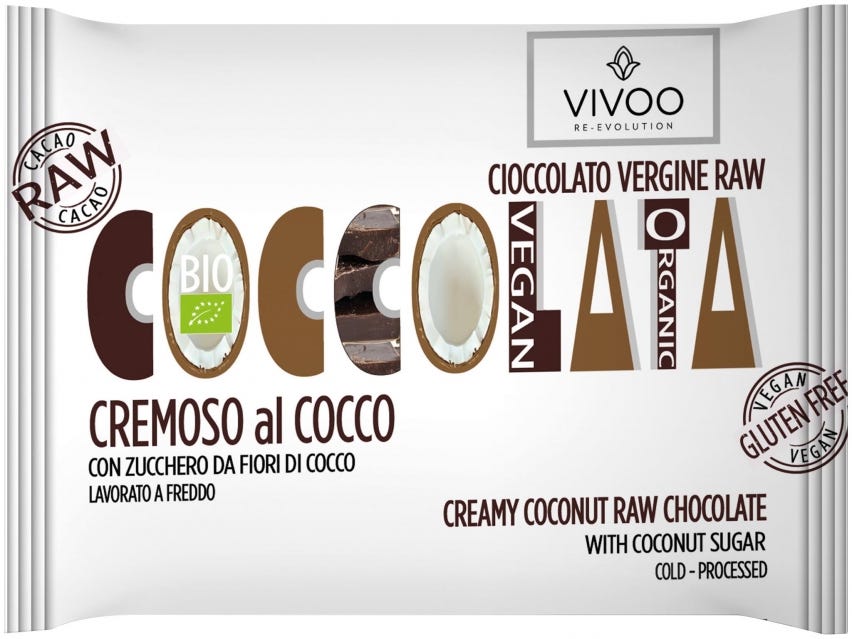 Cioccolato cremoso al cocco