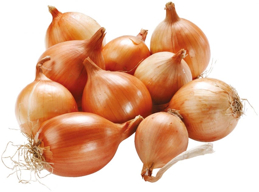 Cipolla dorata piatta