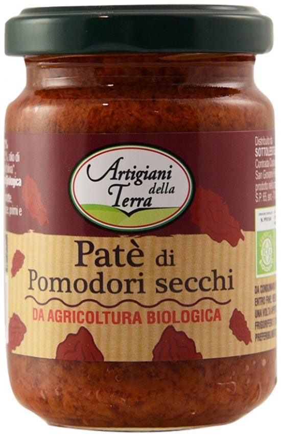 Patè di pomodori secchi