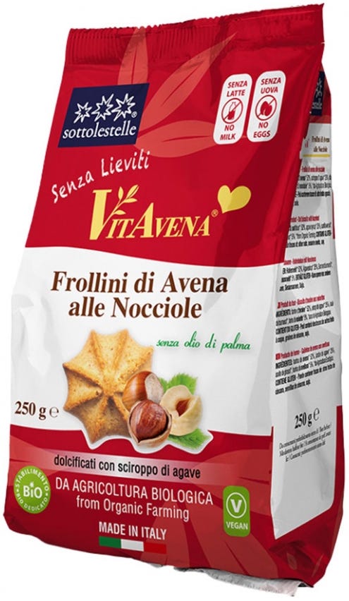 Frollini di avena con nocciole VitAvena