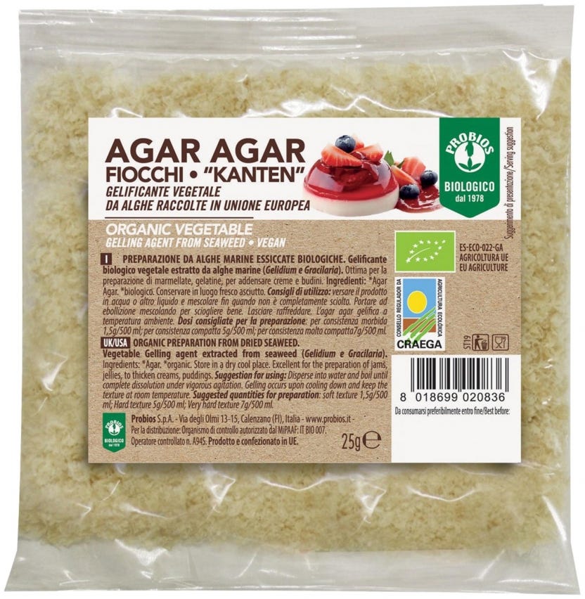 Agar agar fiocchi