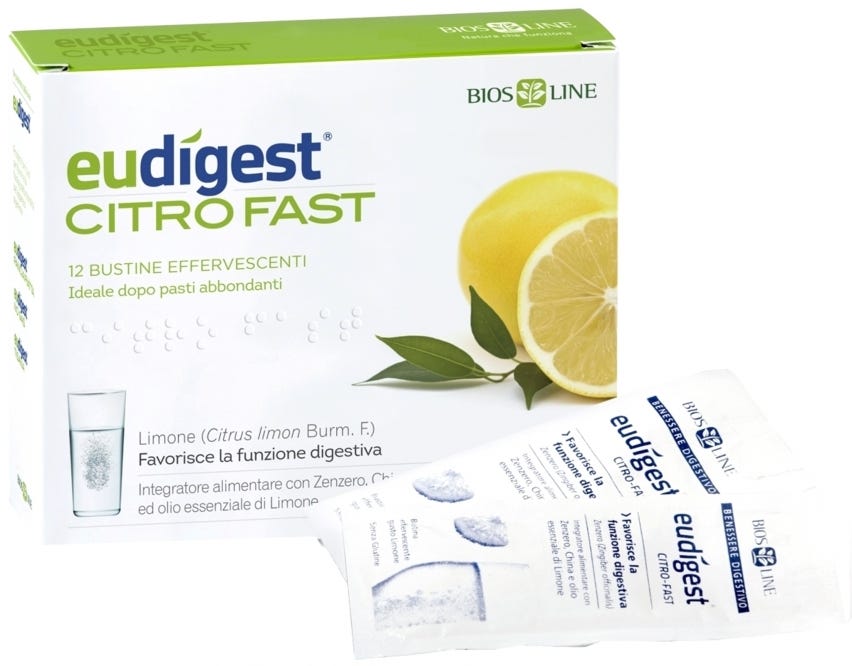 Eudigest Citro-Fast integratore per favorire la digestione