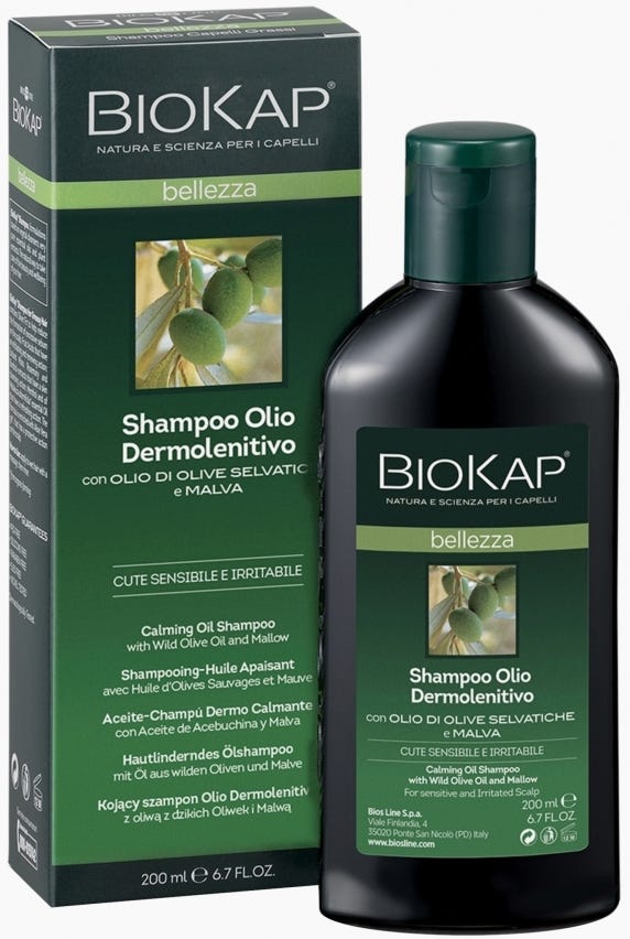 Shampoo olio dermolenitivo