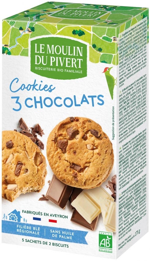 Cookies 3 chocolats