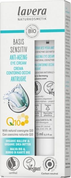 Crema contorno occhi antirughe Q10 Basis Sensitiv