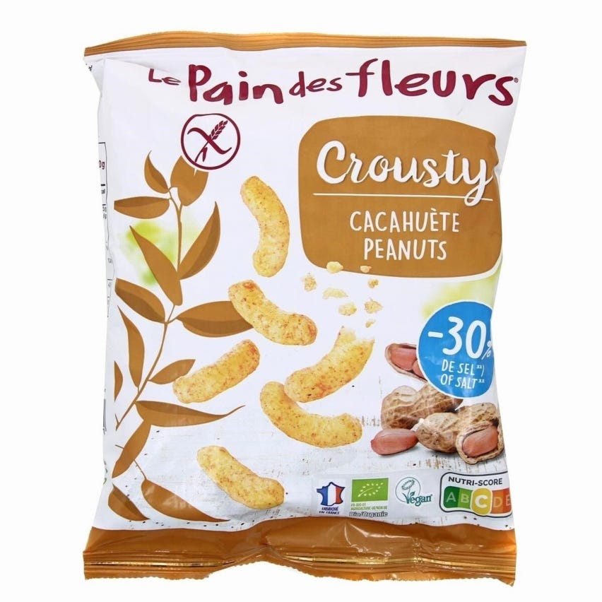 Chips crousty arachidi