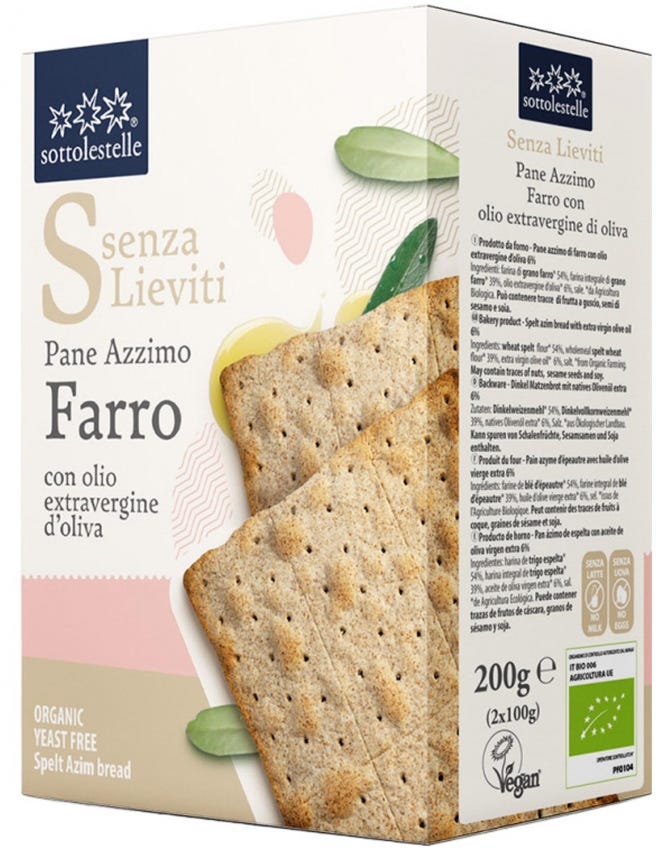 Pane azzimo di farro