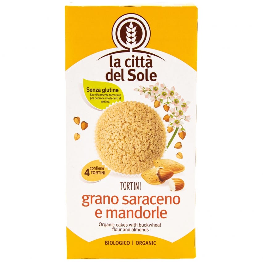 Tortini grano saraceno e mandorle