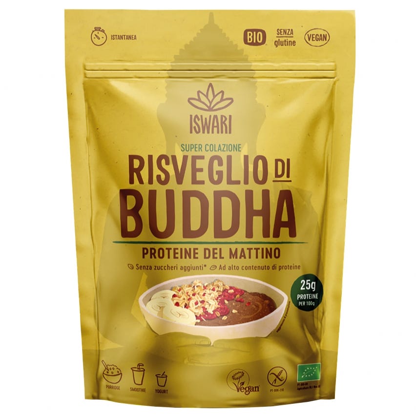 Risveglio di Buddha proteine del mattino