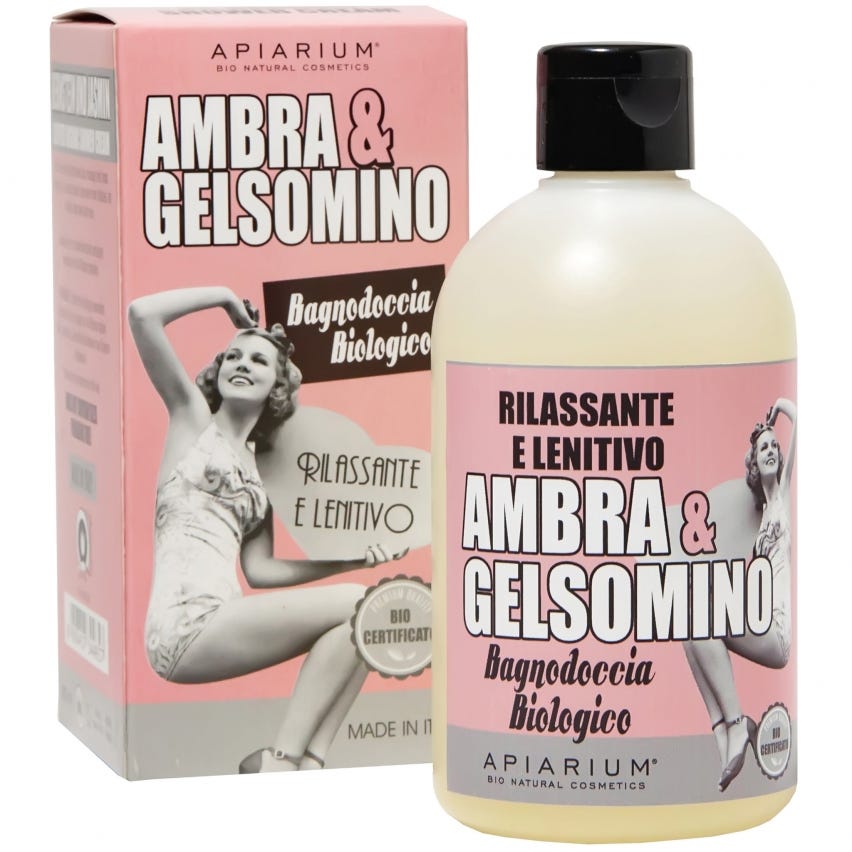 Bagnodoccia rilassante ambra e gelsomino